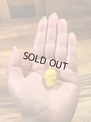 画像17: Skull Keychain”Yellow”　スカルキーチェーン　キーホルダー　ビンテージ　60〜70年代