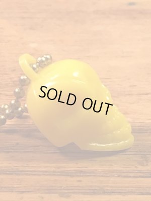 画像5: Skull Keychain”Yellow”　スカルキーチェーン　キーホルダー　ビンテージ　60〜70年代
