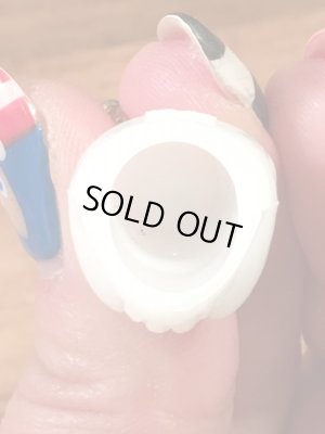 ガムボールマシンのスカルのヴィンテージキーホルダー