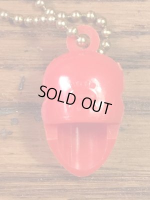 ガムボールマシンのスカルのヴィンテージキーホルダー