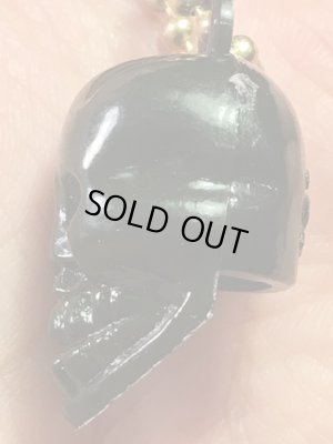 ガムボールマシンのスカルのヴィンテージキーホルダー