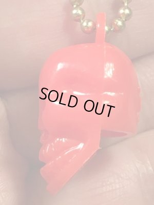 ガムボールマシンのスカルのヴィンテージキーホルダー