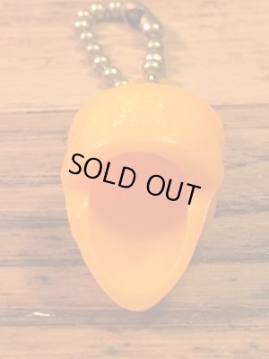 ガムボールマシンのスカルのヴィンテージキーホルダー