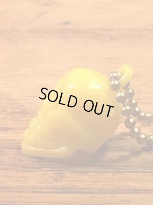 画像4: Skull Keychain”Yellow”　スカルキーチェーン　キーホルダー　ビンテージ　60〜70年代