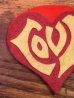 画像7: Love Patch 　ラブ　ビンテージ　ワッペン　60年代　パッチ　刺繍　フェルト　ヴィンテージ　vintage