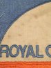 Royal Crown Colaの貼付けタイプのヴィンテージ刺繡パッチ