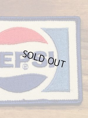Pepsiの貼付けタイプのヴィンテージ刺繡パッチ