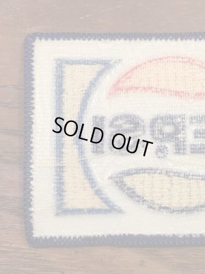 Pepsiの貼付けタイプのヴィンテージ刺繡パッチ