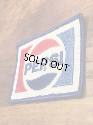 ペプシの貼付けタイプのビンテージ刺繡ワッペン