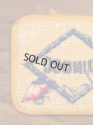 Sunocoの貼付けタイプのヴィンテージ刺繡パッチ