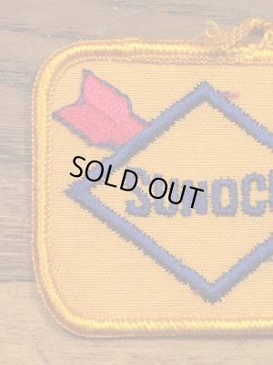 スノコの貼付けタイプのビンテージ刺繡ワッペン