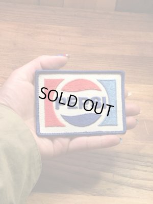 Pepsiの貼付けタイプのヴィンテージ刺繡パッチ