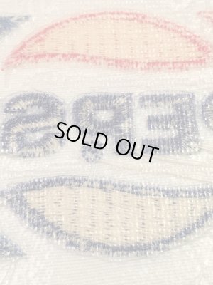 ペプシの貼付けタイプのビンテージ刺繡ワッペン