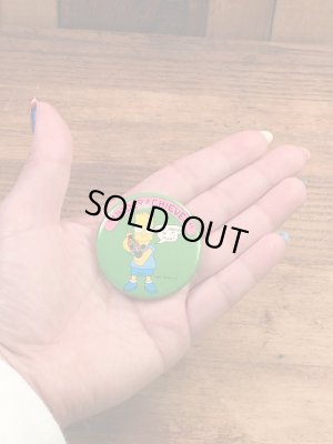 The Simpson'sのキャラクター“Bart”の90’sヴィンテージ缶バッチ