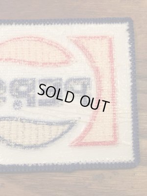 ペプシの貼付けタイプのビンテージ刺繡ワッペン