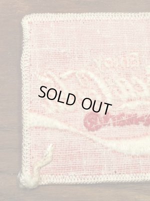 Coca Colaの貼付けタイプのヴィンテージ刺繡パッチ