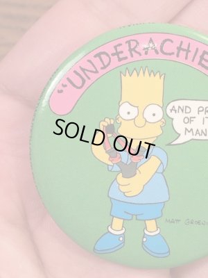 The Simpson'sのキャラクター“Bart”の90’sヴィンテージ缶バッチ