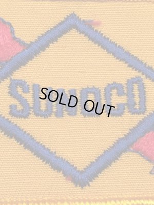 Sunocoの貼付けタイプのヴィンテージ刺繡パッチ