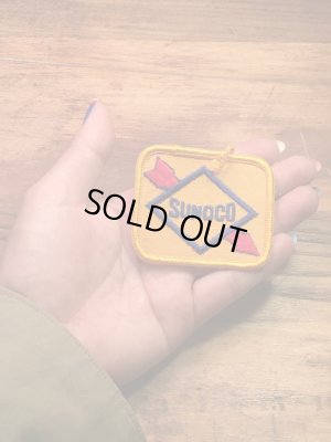 Sunocoの貼付けタイプのヴィンテージ刺繡パッチ