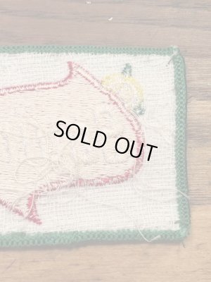 スプライトの貼付けタイプのビンテージ刺繡ワッペン