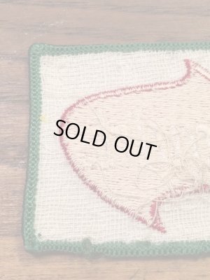 Squirtの貼付けタイプのヴィンテージ刺繡パッチ