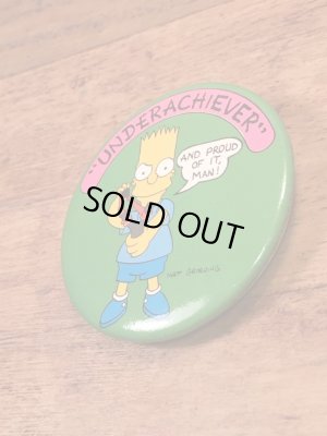 シンプソンズのキャラクター“バート”の90年代ビンテージバッジ