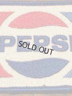 Pepsiの貼付けタイプのヴィンテージ刺繡パッチ