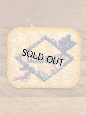 Sunocoの貼付けタイプのヴィンテージ刺繡パッチ