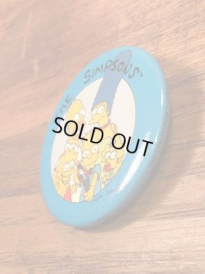シンプソンズファミリーの90年代ビンテージ缶バッジ
