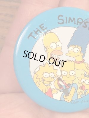 The Simpson'sの90’sヴィンテージ缶バッチ