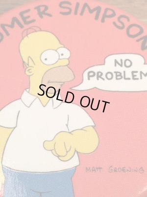 シンプソンズのホーマーシンプソンの90年代ビンテージバッジ