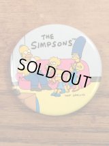 The Simpson's Badge　シンプソンズ　ビンテージ　缶バッジ　90年代 