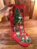 スヌーピーのクリスマスの80’sヴィンテージ靴下