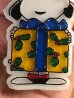 スヌーピーのキャラクター「ルーシー」のプラスチック製70〜80’sのヴィンテージクリスマスオーナメント