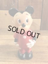 Disney Mickey Mouse Rubber Mini Squeeze Doll　ミッキーマウス　ビンテージ　スクイーズドール　ディズニー　70年代〜 