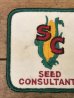 アメリカの穀物栽培会社Seed Consultantsの70年代〜ビンテージ刺繡ワッペン