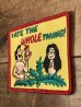 アダムとイブのジョークが描かれた70年代ビンテージ刺繡ワッペン