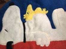 他の写真2: Peanuts Snoopy & Woodstock Cushion Case　スヌーピー　ビンテージ　クッションケース　ウッドストック　70年代〜