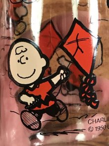 他の写真2: Craft Peanuts Charlie Brown “Kite” Glass　チャーリーブラウン　ビンテージ　グラス　クラフト社　80年代