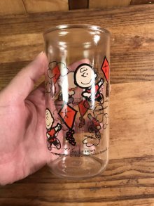 他の写真3: Craft Peanuts Charlie Brown “Kite” Glass　チャーリーブラウン　ビンテージ　グラス　クラフト社　80年代