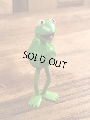 マペットショウのカーミットの70年代ビンテージフィギュア