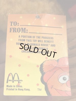 マペッツのキャラクター“ベイビーフォジー”の80’sヴィンテージプラッシュドール