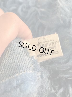 セサミストリートのヘリーモンスターの70年代ビンテージパペットドール