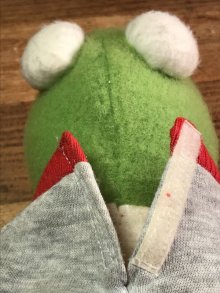 他の写真2: The Muppet Show “Muppet University Kermit” Plush Doll　カーミット　ビンテージ　プラッシュドール　マペットショウ　80年代