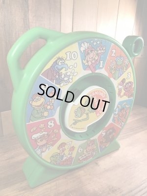 マペットショウのカーミットの90年代ビンテージマテルトイ