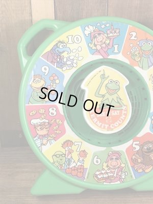 マペットショウのカーミットの90年代ビンテージマテルトイ