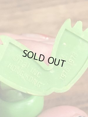 マペットショウのカーミットの70年代ビンテージフィギュア