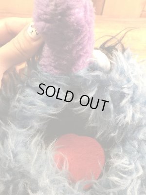 セサミストリートのヘリーモンスターの70年代ビンテージパペットドール