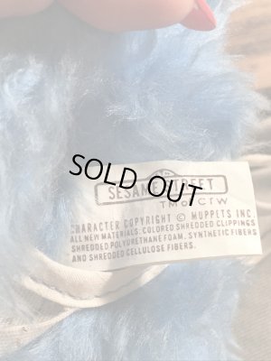 ニッカボッカー社製のクッキーモンスターの70’sヴィンテージプラッシュドール