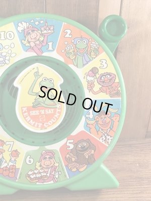 マペッツのキャラクター“カーミット”の90’sヴィンテージMattelトイ